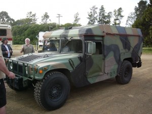 Kurt Lesser's HMMWV Ambulance (front)