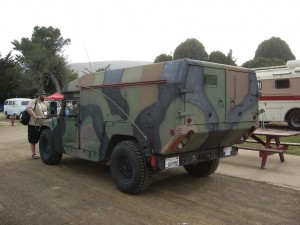 Kurt Lesser's HMMWV Ambulance (rear)