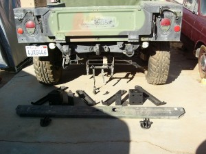 HMMWV Bumper Hardware