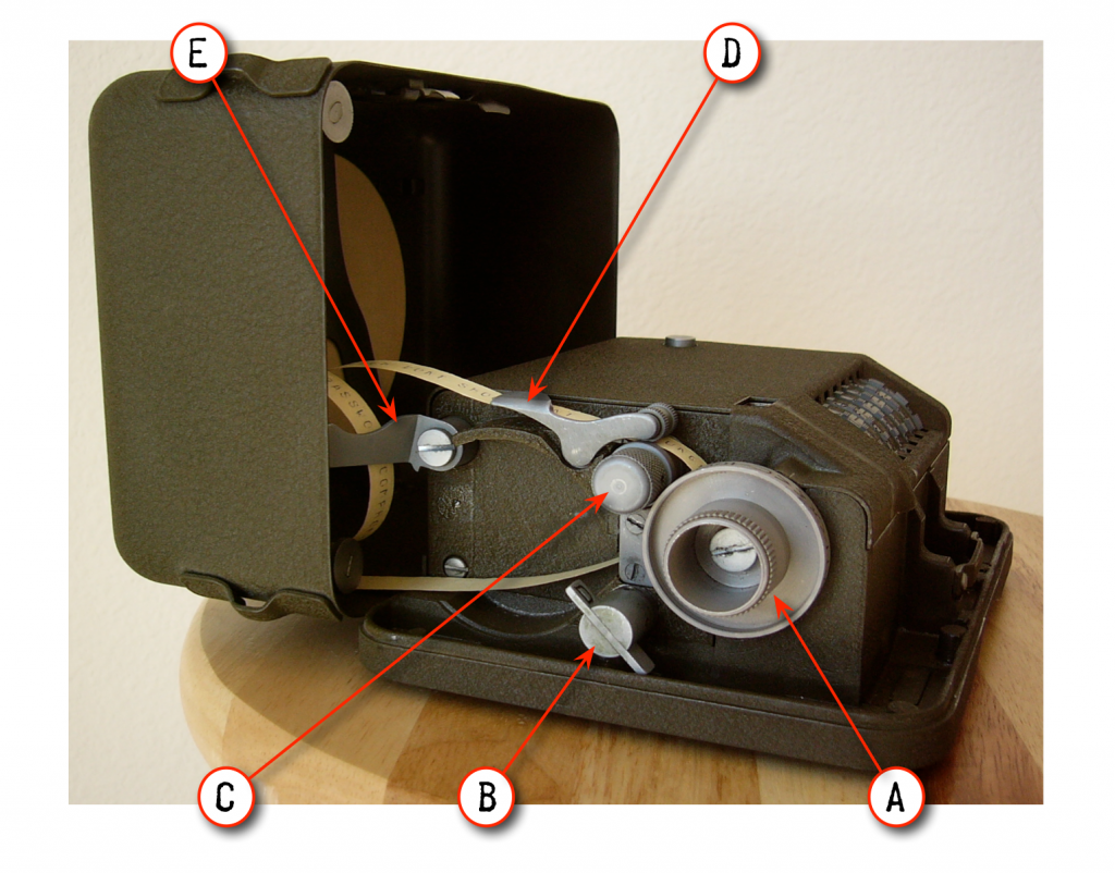 M-209 External Controls, Left Side