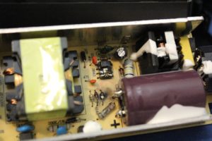 Blown Components in Power Supply