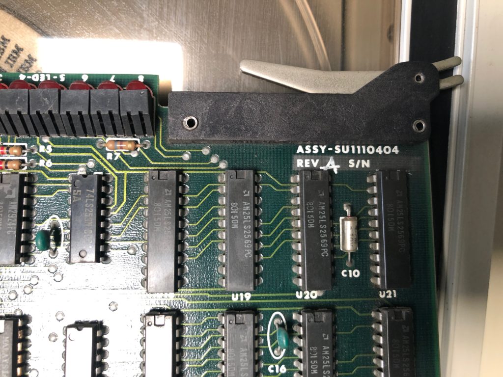 Markings on "B" Board