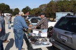 Rian Robison W6SVU Selling Stuff at the Swap Meet