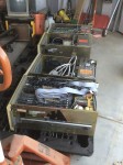 Four PDP-11/44 Chassis in my Workshop