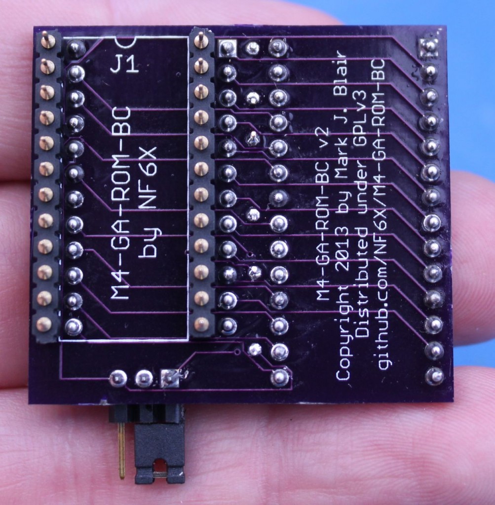 Version 2 of TRS-80 Model 4 ROM Adapter – Mark's Tech Journal